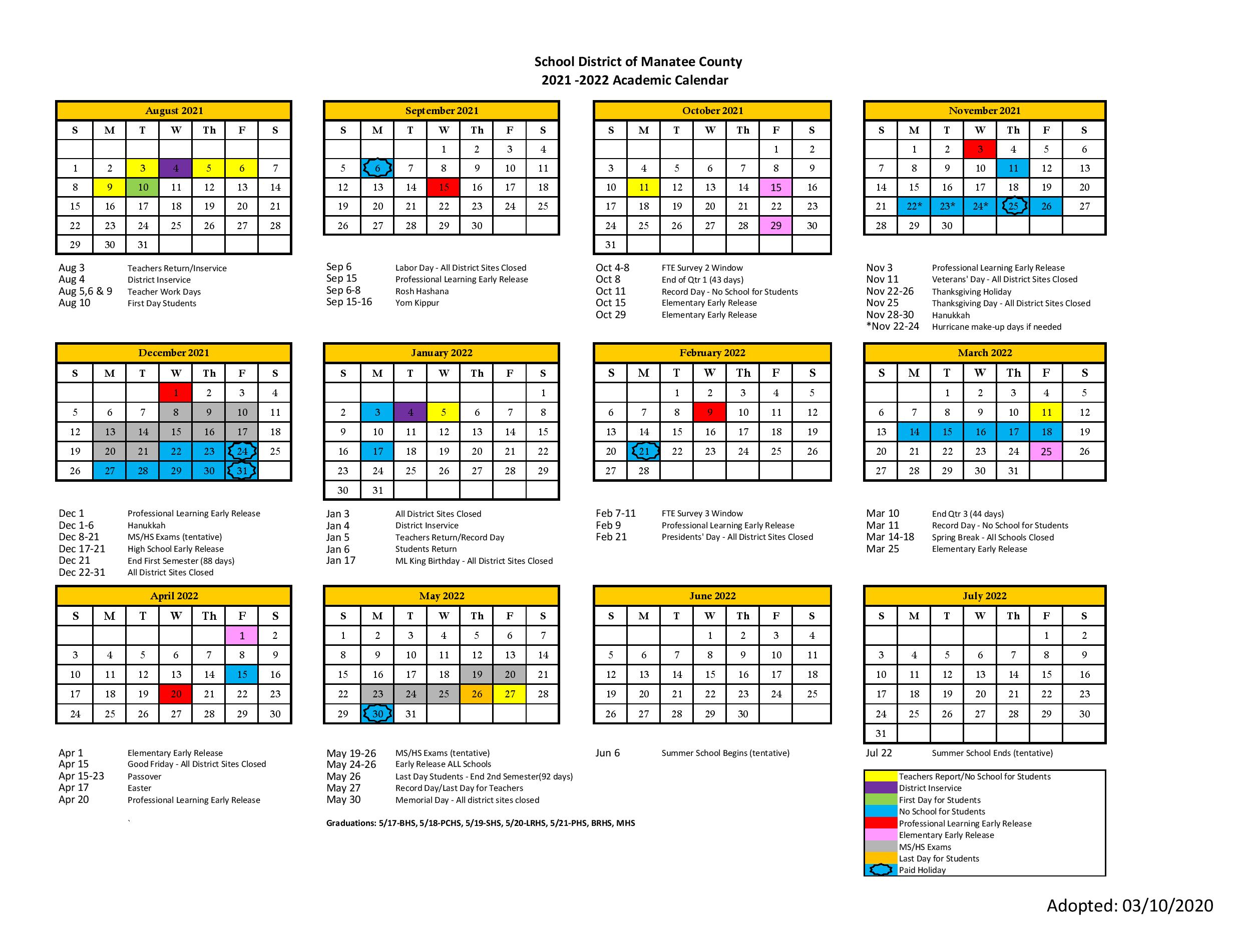 San Diego School Calendar 2025 Carla Cosette