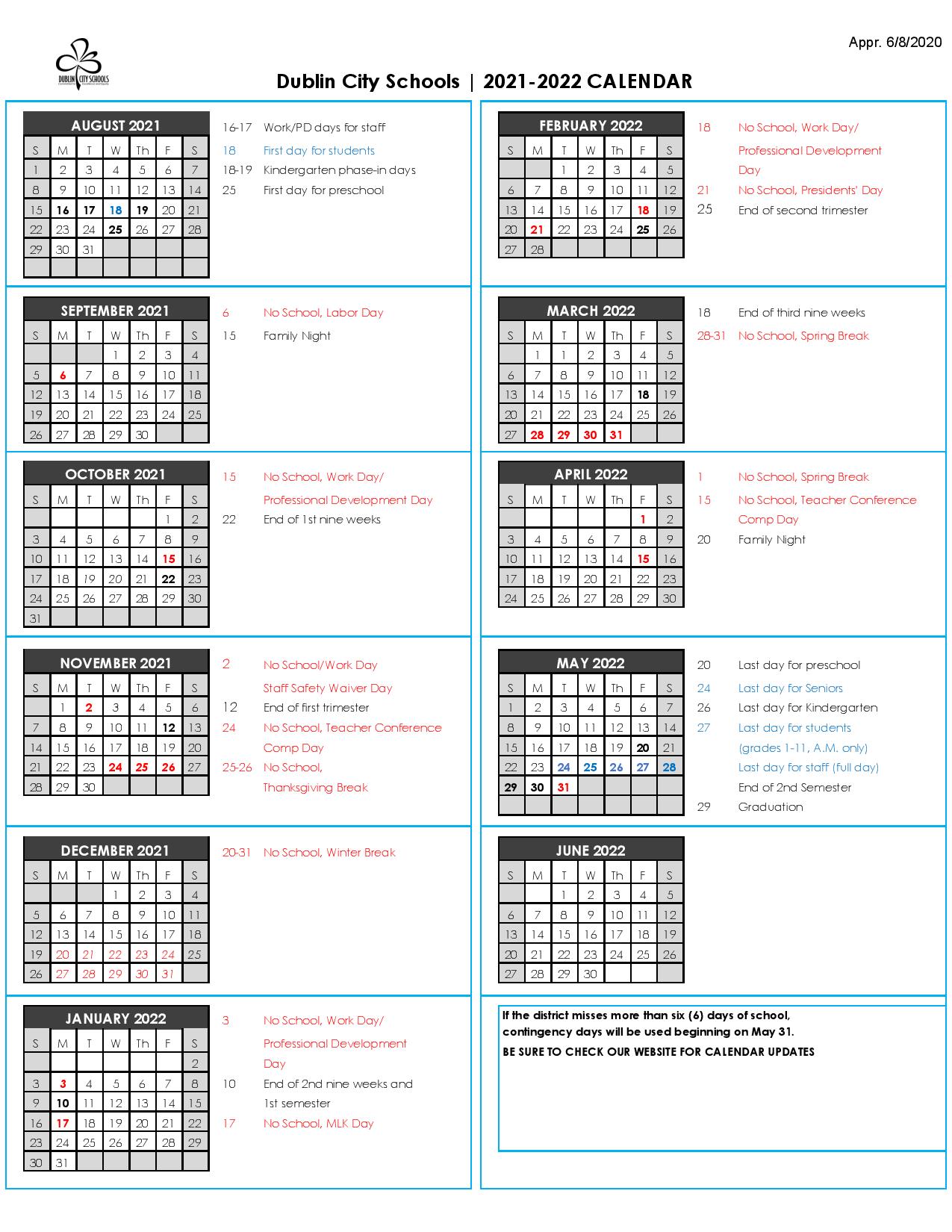 dublin-city-schools-calendar-holidays-2021-2022-in-pdf