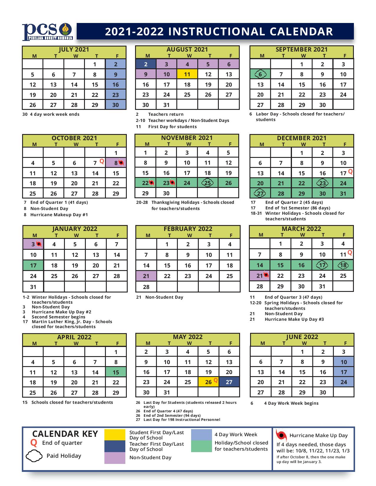 Pinellas County Schools Staff Calendar 2024 April Calendar 2024