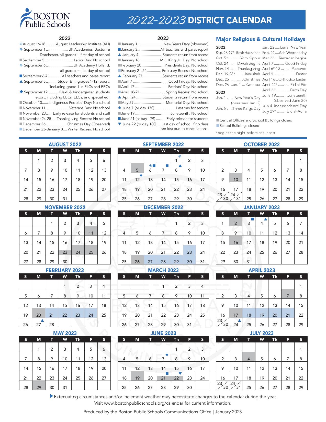 Metro Nashville School Calendar 2023 24 Recette 2023