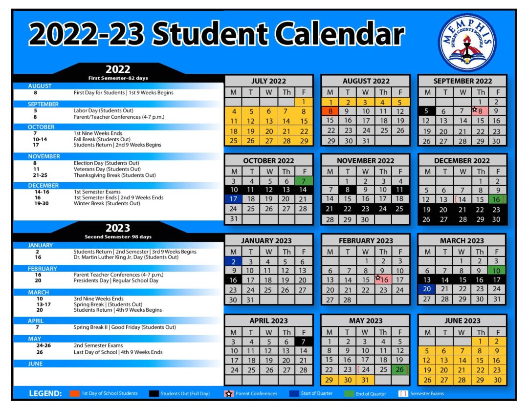 Memphis City School Calendar 2024 - Faith Larissa